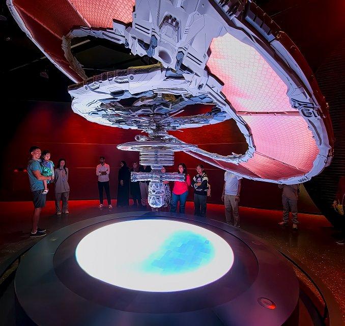 Museum of the Future interior Museum of the Future interior