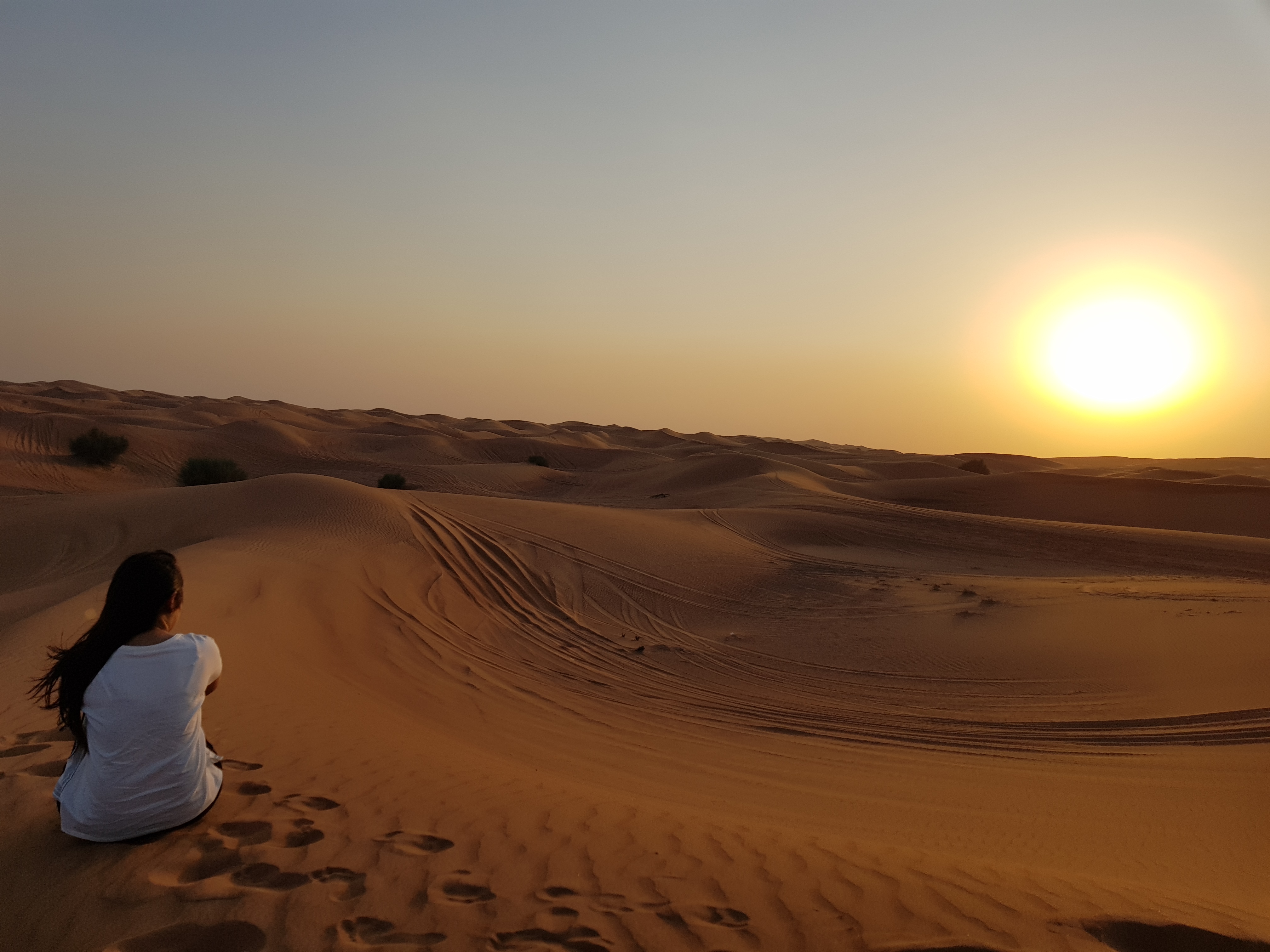 Sunset_During_Dubai_Desert_Safari Sunset_During_Dubai_Desert_Safari