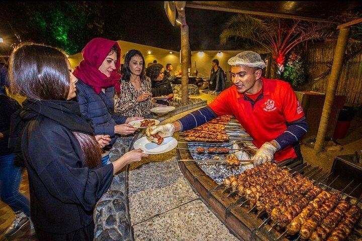 Dubai desert safari live BBQ Dubai desert safari live BBQ