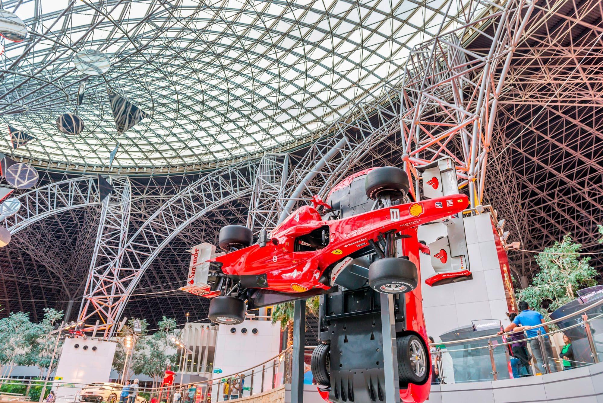 Formula Rossa ride at Ferrari World Abu Dhabi Formula Rossa ride at Ferrari World Abu Dhabi