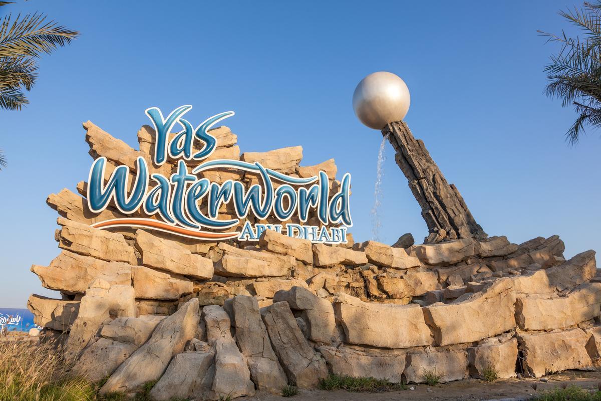 Entrace of Yas Waterworld Abu Dhabi Entrace of Yas Waterworld Abu Dhabi