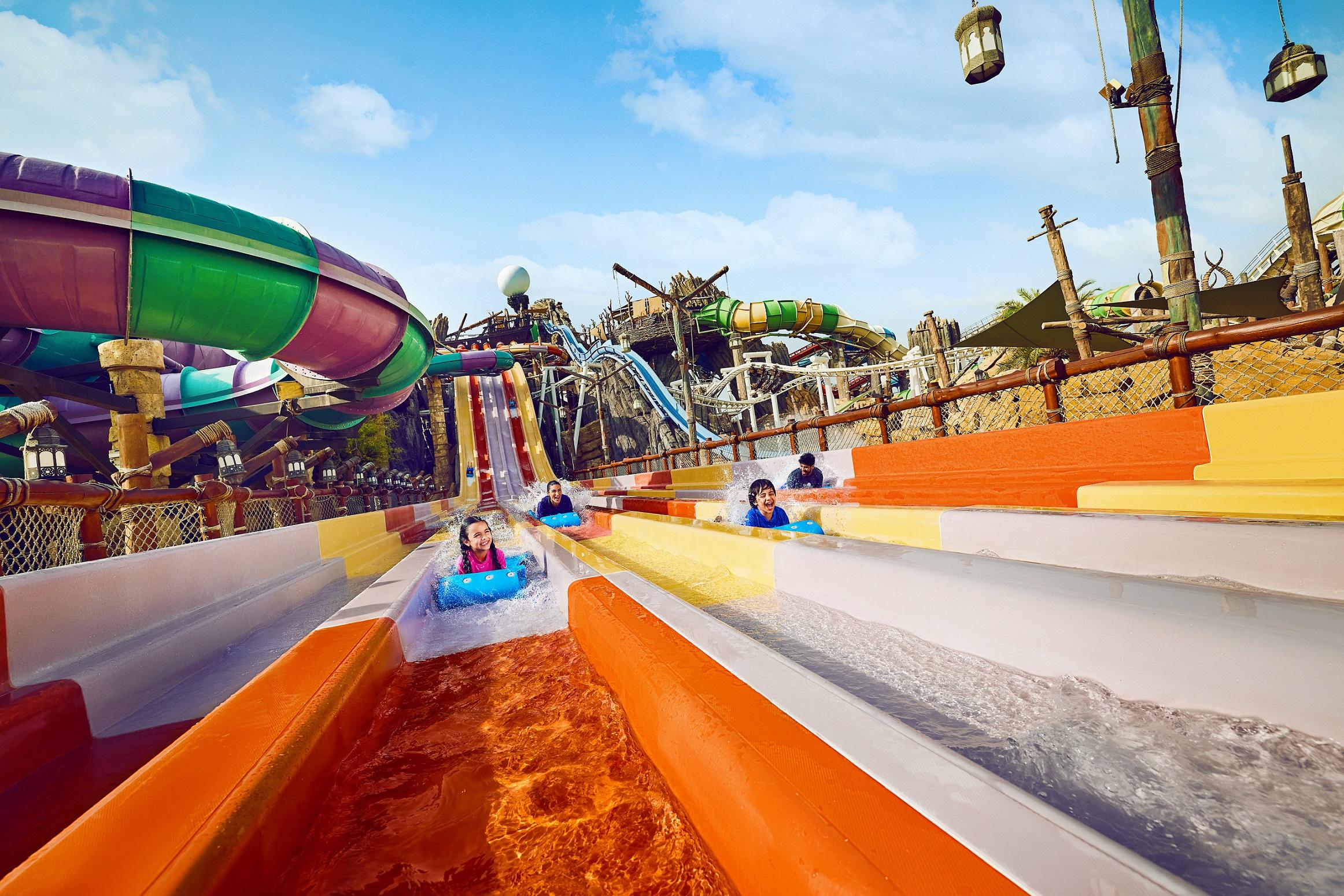 Thrill rides at Yas Waterworld Abu Dhabi Thrill rides at Yas Waterworld Abu Dhabi