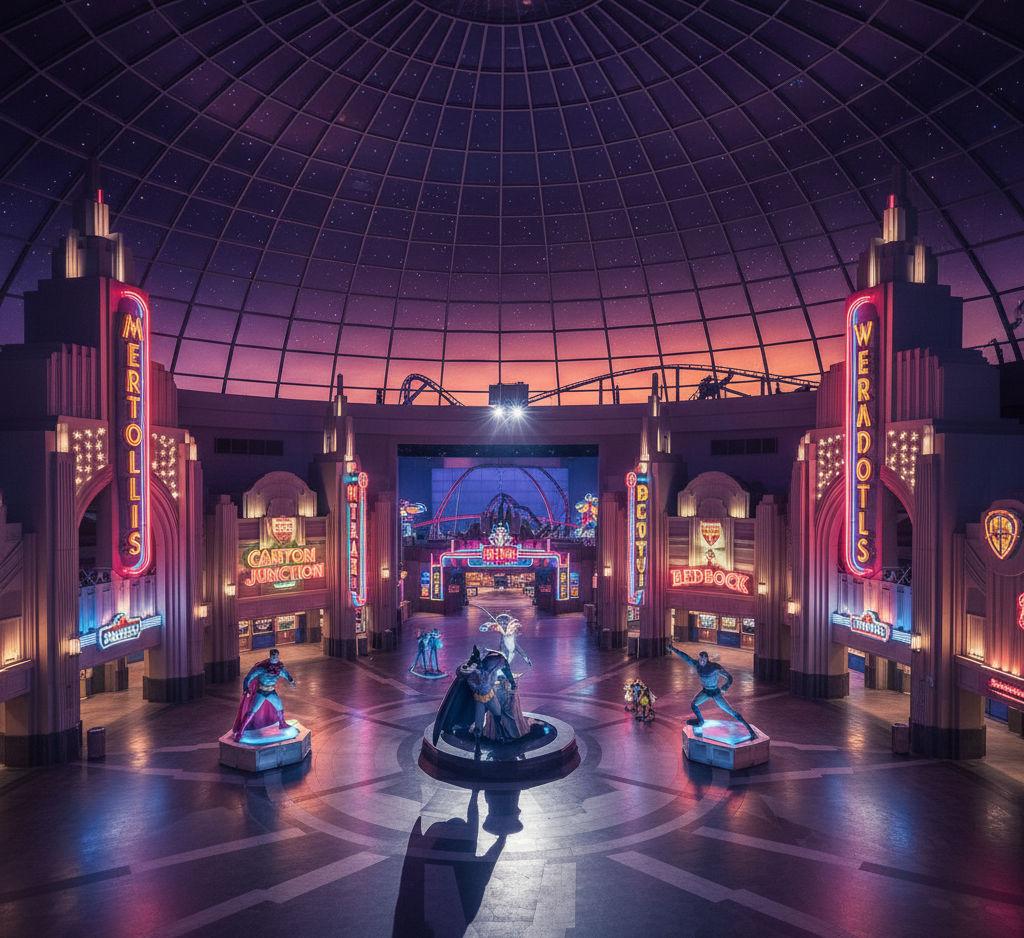 Gotham City at Warner Bros World Abu Dhabi Gotham City at Warner Bros World Abu Dhabi