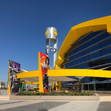 Outside of Warner Bros World Abu Dhabi theme park Outside of Warner Bros World Abu Dhabi theme park
