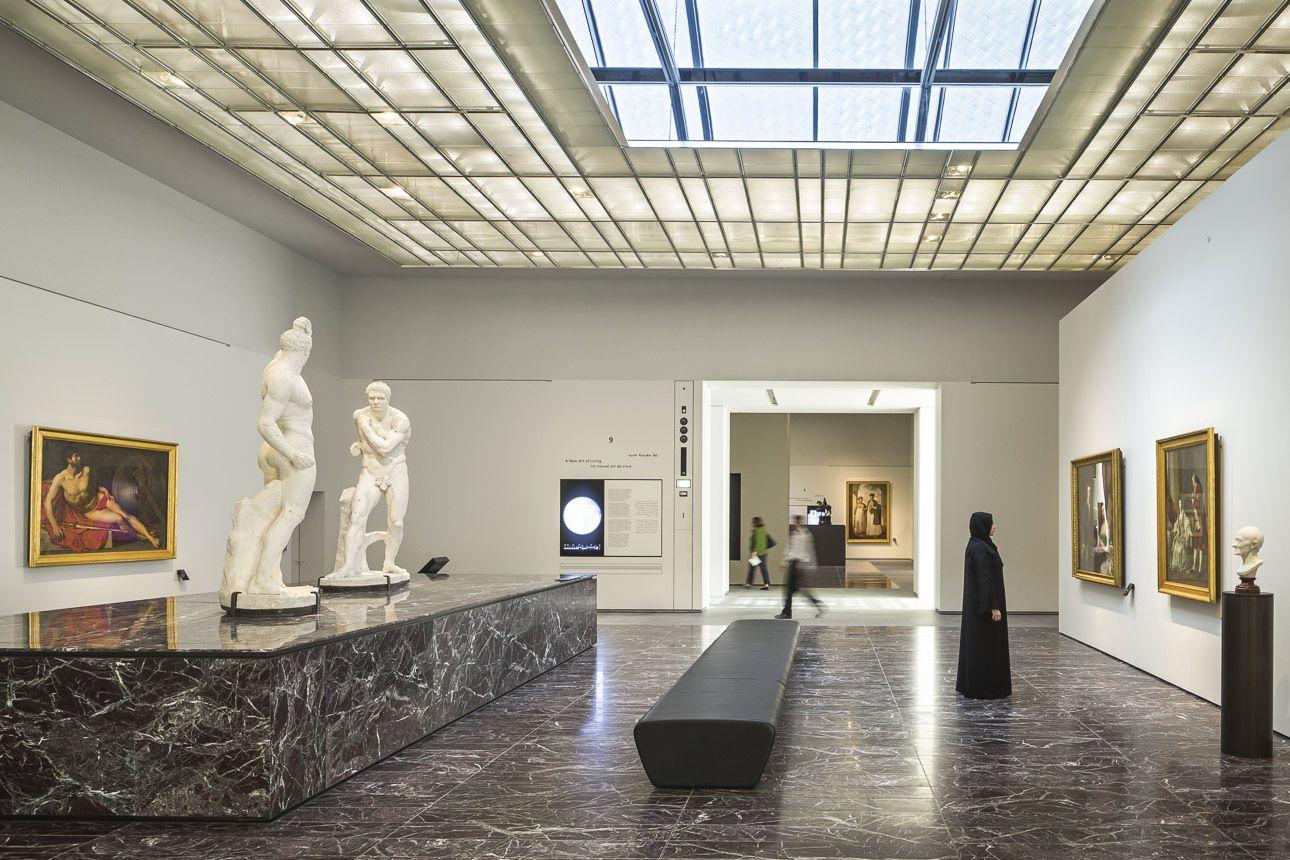 Art collection inside Louvre Abu Dhabi Art collection inside Louvre Abu Dhabi